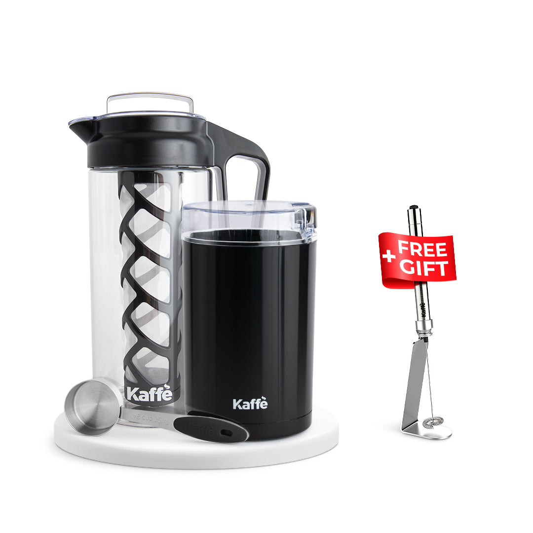 Cold brew coffee bundle black - complete cold brew maker kit