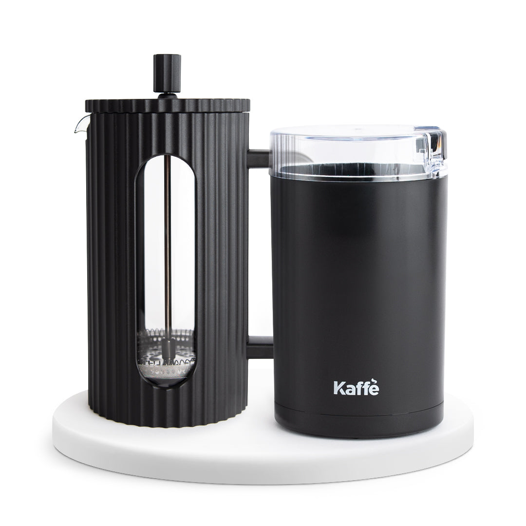 Glass French press coffee maker 800ml - borosilicate glass plunger pot