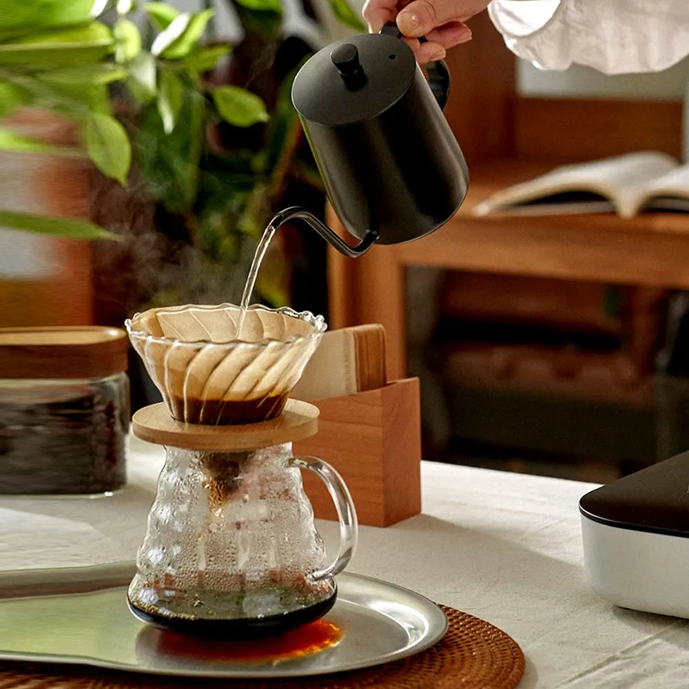 Coffee Drip Set Glass Filter Pot Coffee Maker Combination Hand Made Barista Tools Holiday Gift