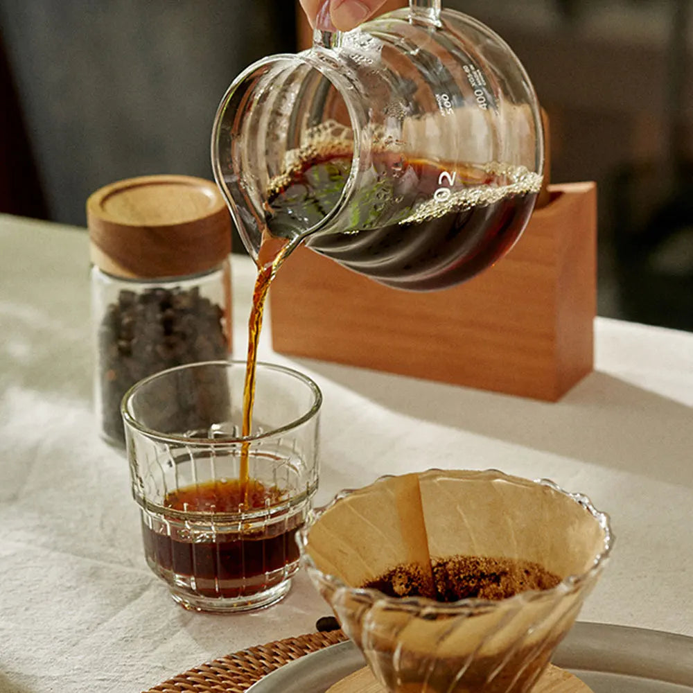 Coffee Drip Set Glass Filter Pot Coffee Maker Combination Hand Made Barista Tools Holiday Gift
