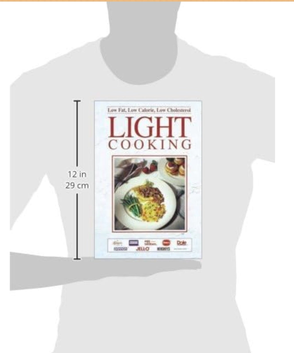 Light Cooking Cookbook – Like New Condition